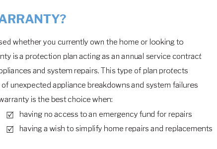 home warranty cibola